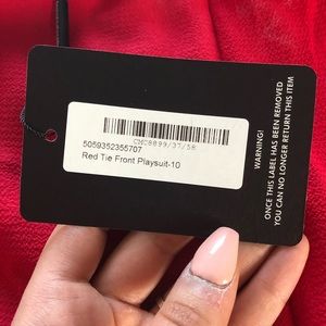 Pretty little thing romper